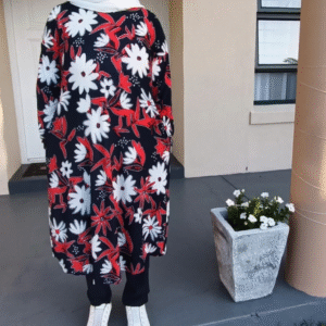 Longer length top and pants set